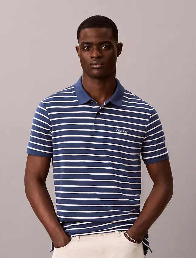 Liquid Touch Stripe Polotröja Liquid Touch Stripe Polotröja