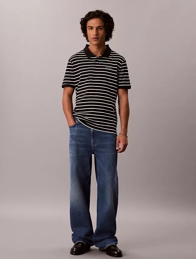 Liquid Touch Stripe Polotröja Liquid Touch Stripe Polotröja