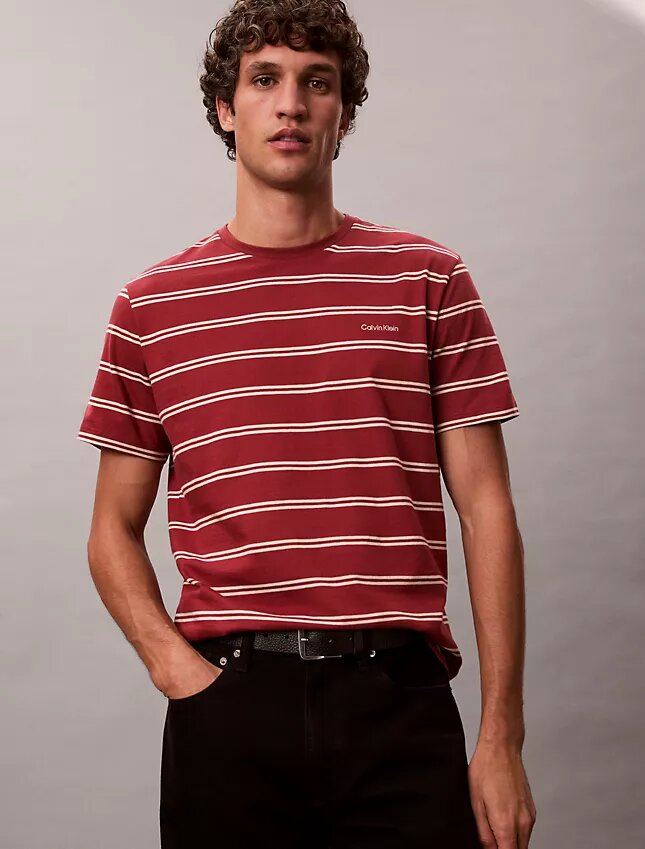 Liquid Touch Stripe T-shirt med rund hals Liquid Touch Stripe T-shirt med rund hals