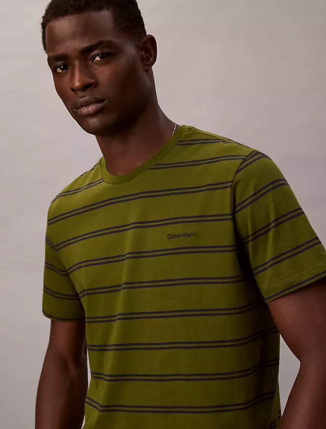 Liquid Touch Stripe T-shirt med rund hals Liquid Touch Stripe T-shirt med rund hals