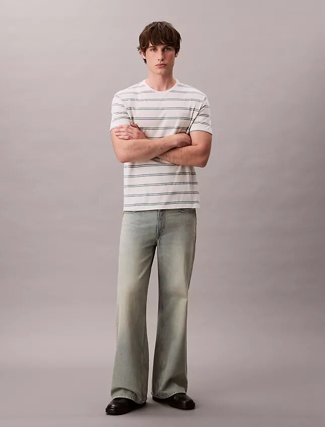 Liquid Touch Stripe T-shirt med rund hals Liquid Touch Stripe T-shirt med rund hals