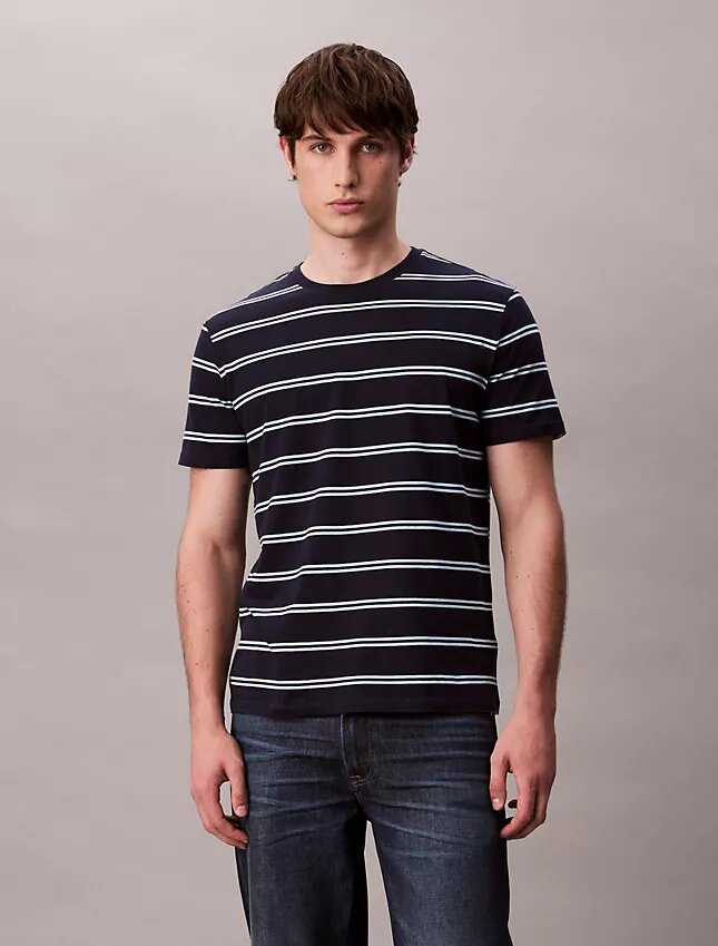 Liquid Touch Stripe T-shirt med rund hals Liquid Touch Stripe T-shirt med rund hals