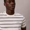 Liquid Touch Stripe T-shirt med rund hals