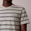 Liquid Touch Stripe T-shirt med rund hals