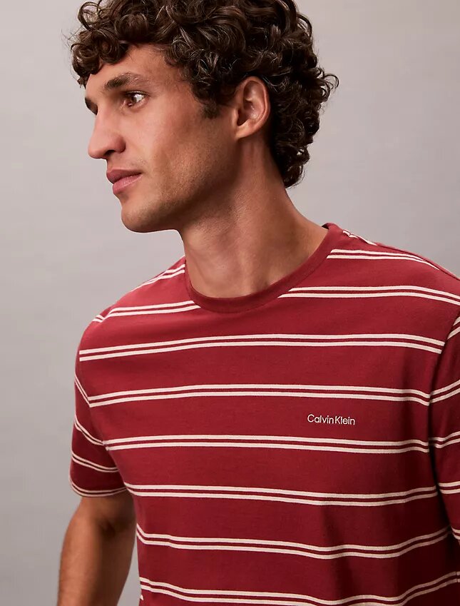 Liquid Touch Stripe T-shirt med rund hals Liquid Touch Stripe T-shirt med rund hals