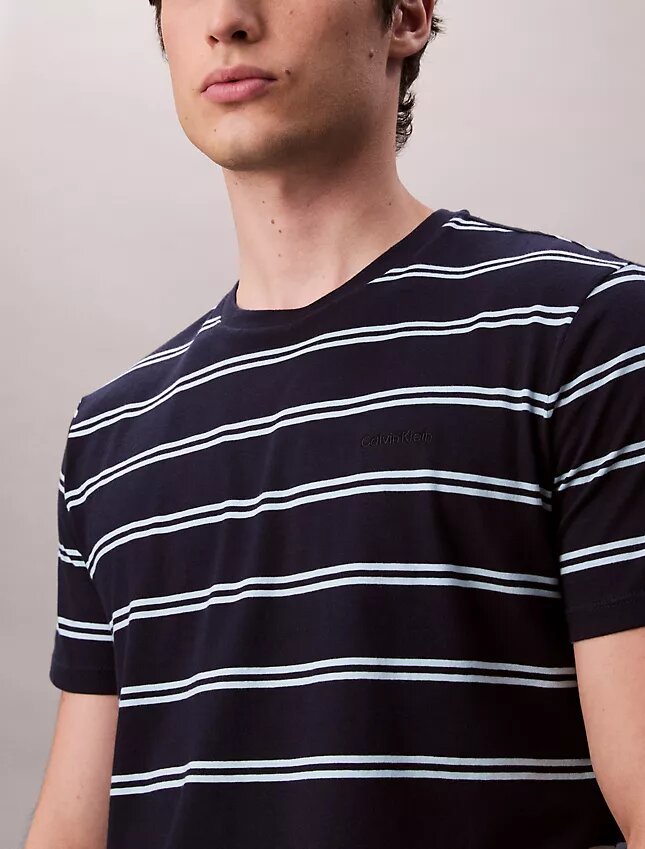 Liquid Touch Stripe T-shirt med rund hals Liquid Touch Stripe T-shirt med rund hals