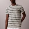 Liquid Touch Stripe T-shirt med rund hals