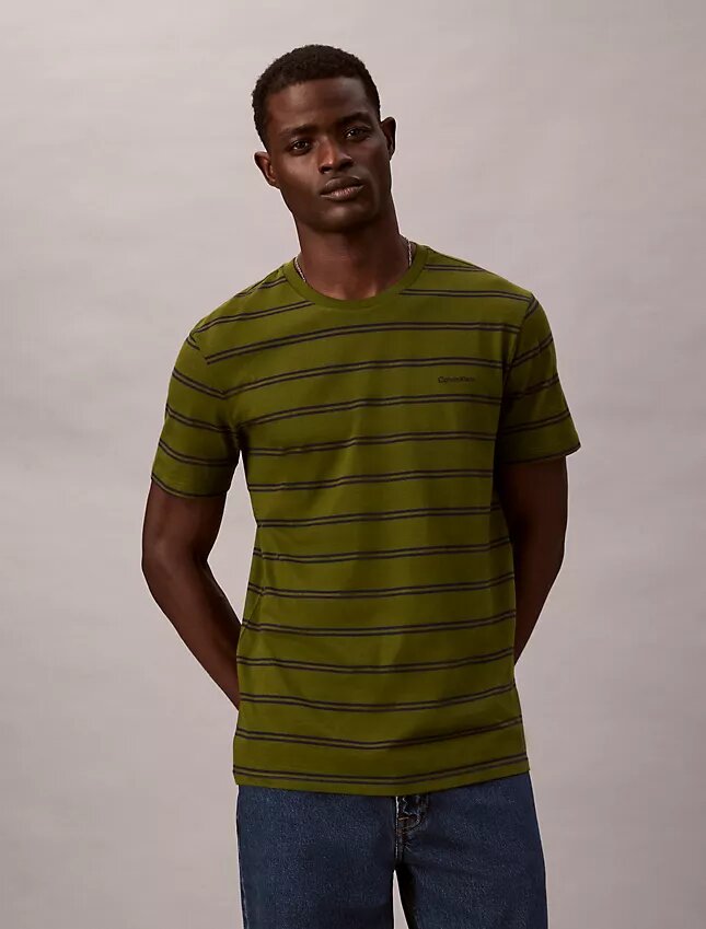 Liquid Touch Stripe T-shirt med rund hals Liquid Touch Stripe T-shirt med rund hals