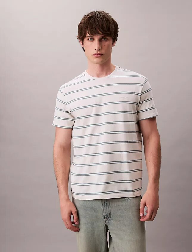 Liquid Touch Stripe T-shirt med rund hals Liquid Touch Stripe T-shirt med rund hals