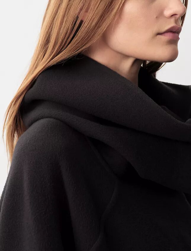 Liza-kappa med hög krage Liza-kappa med hög krage