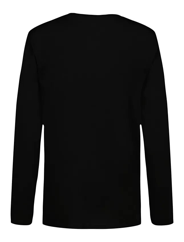 Långärmad T-shirt för pojkar med stort CKJ-logo Långärmad T-shirt för pojkar med stort CKJ-logo