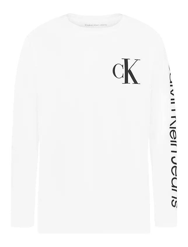 Långärmad T-shirt med Monogram för pojkar Långärmad T-shirt med Monogram för pojkar
