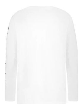Långärmad T-shirt med Monogram för pojkar