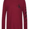 Långärmad T-shirt med Monogram och gradientrandar för pojkar Långärmad T-shirt med Monogram och gradientrandar för pojkar