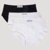 Logo Rib 3-pack Hipster