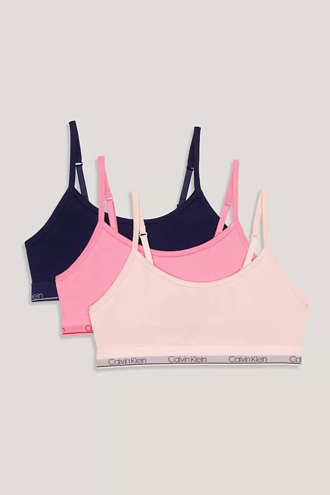 Logoband Unlined 3-pack Bralette Logoband Unlined 3-pack Bralette