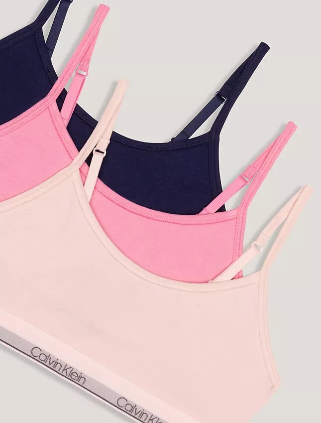 Logoband Unlined 3-pack Bralette Logoband Unlined 3-pack Bralette