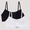 Logotyp Rib 2-pack kort Bralette Logotyp Rib 2-pack kort Bralette