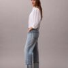 Lösa jeans med breda benslut Lösa jeans med breda benslut