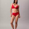 Lätt fodrad triangulär Bralette för det kinesiska nyåret Lätt fodrad triangulär Bralette för det kinesiska nyåret