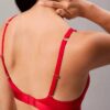 Lätt fodrad triangulär Bralette för det kinesiska nyåret Lätt fodrad triangulär Bralette för det kinesiska nyåret