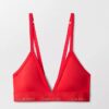 Lätt fodrad triangulär Bralette för det kinesiska nyåret Lätt fodrad triangulär Bralette för det kinesiska nyåret