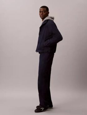 Lätta joggingbyxor i indigodenim Lätta joggingbyxor i indigodenim