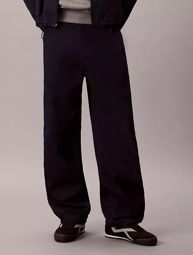 Lätta joggingbyxor i indigodenim Lätta joggingbyxor i indigodenim