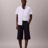 Lätta långshorts i indigodenim Lätta långshorts i indigodenim
