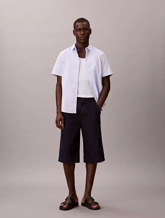 Lätta långshorts i indigodenim Lätta långshorts i indigodenim