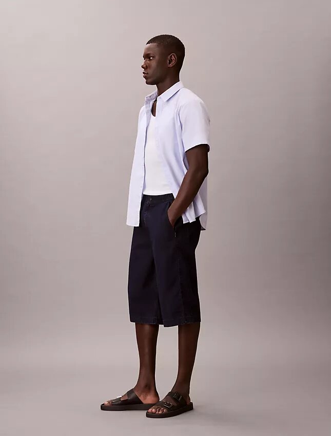 Lätta långshorts i indigodenim Lätta långshorts i indigodenim