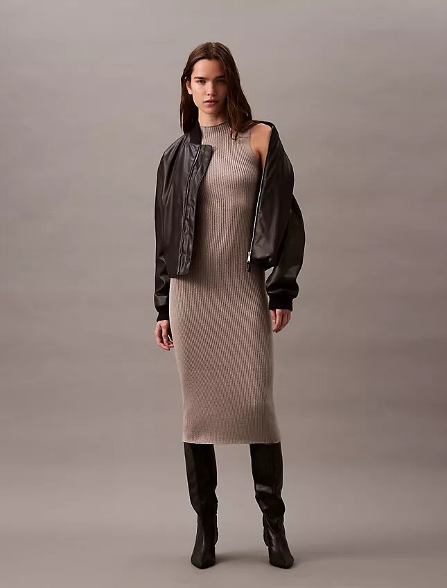Lurex-midiklänning Lurex-midiklänning