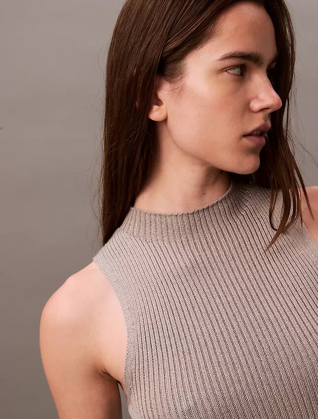 Lurex-midiklänning Lurex-midiklänning
