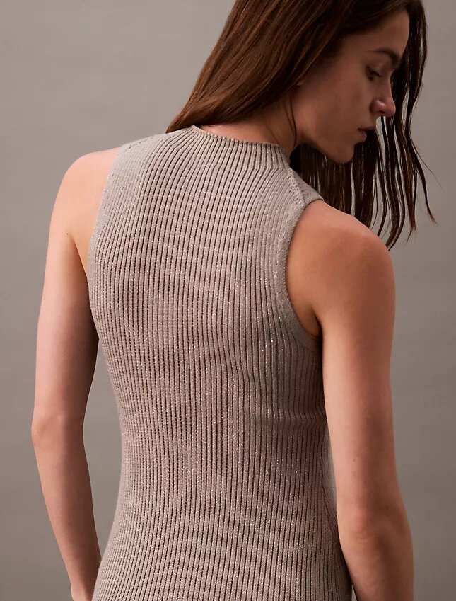 Lurex-midiklänning Lurex-midiklänning