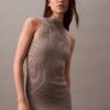 Lurex-midiklänning Lurex-midiklänning