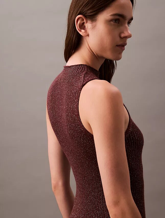 Lurex-midiklänning Lurex-midiklänning