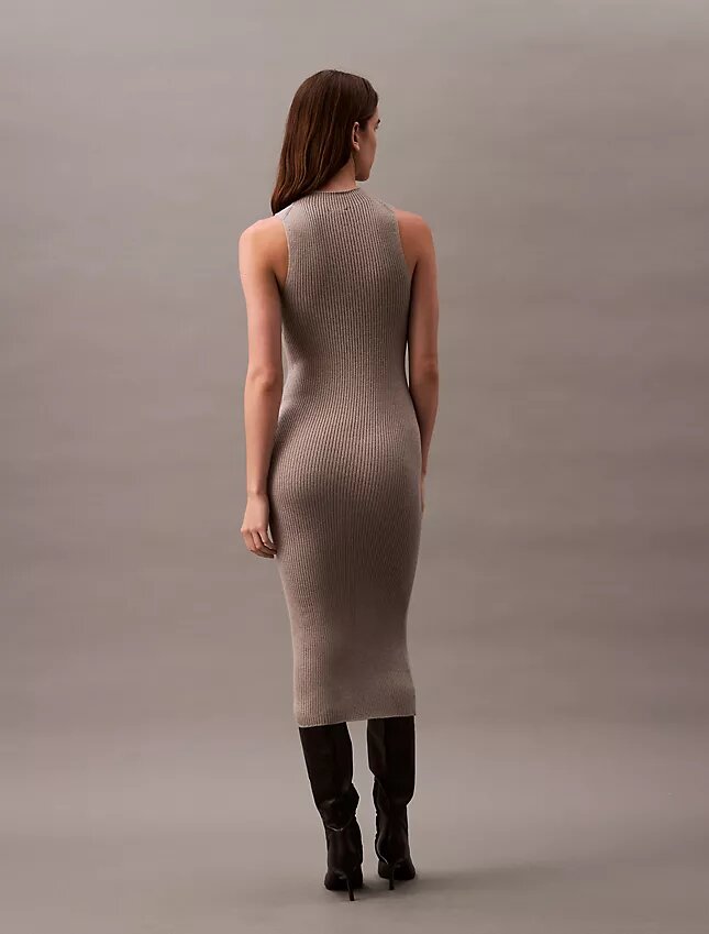 Lurex-midiklänning Lurex-midiklänning