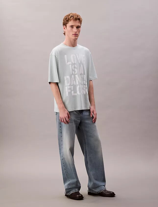 Marc Hundley Pride Love is a Dance Floor Relaxed T-shirt Marc Hundley Pride Love is a Dance Floor Relaxed T-shirt