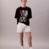 Marc Hundley Pride Viva Love T-shirt med avslappnad passform Marc Hundley Pride Viva Love T-shirt med avslappnad passform