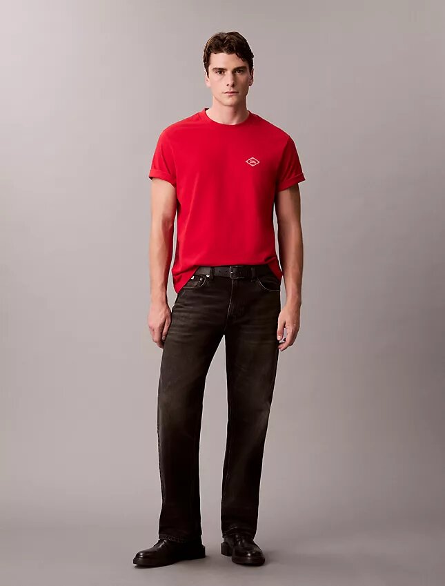 Matchbox-logotyp, avslappnad T-shirt Matchbox-logotyp, avslappnad T-shirt