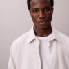 Melangeflanellskjorta med knappar och avslappnad passform Melangeflanellskjorta med knappar och avslappnad passform