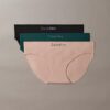 Microfiber, sömlös ribbad Bikini, 3-pack Microfiber, sömlös ribbad Bikini, 3-pack
