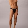 Microfiber-Thong med spets Microfiber-Thong med spets