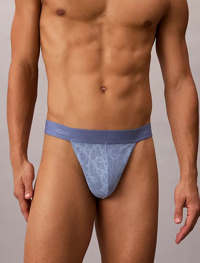 Microfiber-Thong med spets Microfiber-Thong med spets