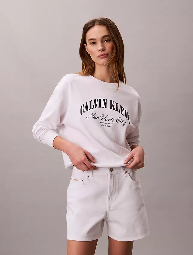 Midi-Denim-shorts med hög midja Midi-Denim-shorts med hög midja
