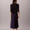 Midi-kjol i satin Midi-kjol i satin