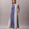 Midi-klänning i tryckt viskos-twill Midi-klänning i tryckt viskos-twill