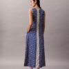 Midi-klänning i tryckt viskos-twill Midi-klänning i tryckt viskos-twill