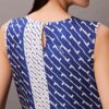 Midi-klänning i tryckt viskos-twill Midi-klänning i tryckt viskos-twill