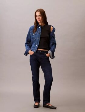 Midjehöjd Slim Jeans